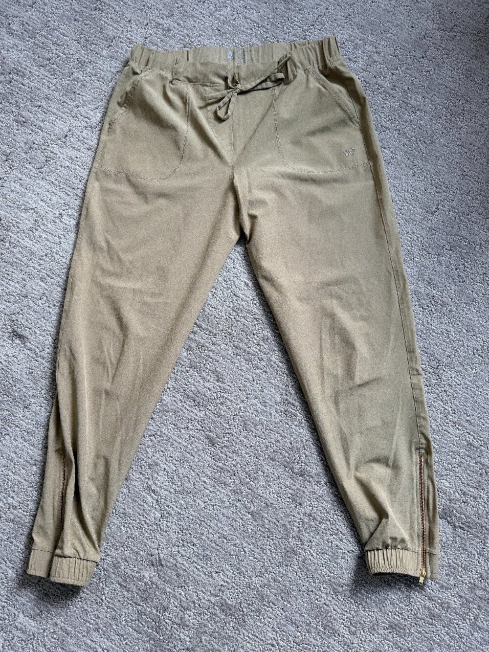 Albion Jetsetter jogger, tan, size s